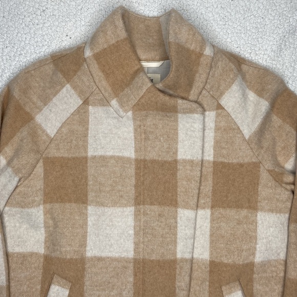 Marine Layer Full Zip Wool Peacoat: Size Extra Small - Picture 3 of 10